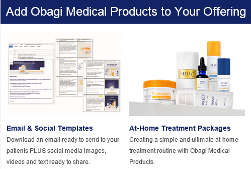 Add Obagi Medical Products to Your Offering
